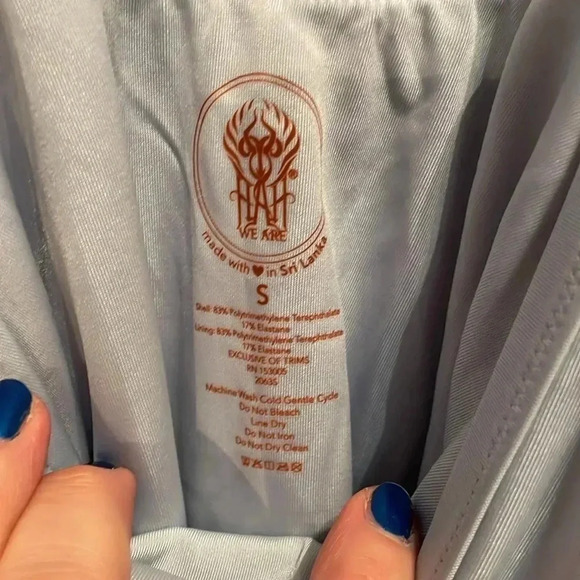 “We are” light blue swimsuit-Small - Picture 6 of 7